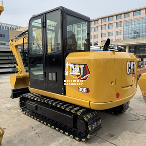 Mini-pelle CAT306 d'occasion importée d'origine du Japon Mini pelle sur chenilles de qualité Bon prix Moteur moteur inclus 1 an de garantie - Product Image 4