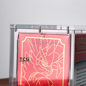 TCG Nouveau Design <span class=keywords><strong>Pokemon</strong></span> <span class=keywords><strong>Pack</strong></span> <span class=keywords><strong>Elite</strong></span> Trainer Box Organizer Transparent Etb Acrylique <span class=keywords><strong>Pokemon</strong></span> Booster Box Case - Product Image 2