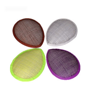Base para Sombrero de Material Cambray de 13 cm, Forma de Gota de Agua, para Manualidades, Sombreros de Fiesta de Té, Accesorios para Sombreros de Cóctel - Product Image 2