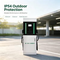 Chargeur rapide CCS2 DC 80kW 120kW 180kW 240kW 320kW pour véhicules électriques en Amérique du Sud, système de charge solaire