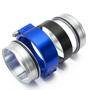 <b>Quick</b> Release <b>Clamp</b> V Type Pin KG03 Aluminum Alloy 2 2.5 3 3.5 4 Inch For Intake Air Cooling Intercooler Pipes - Product Image 3