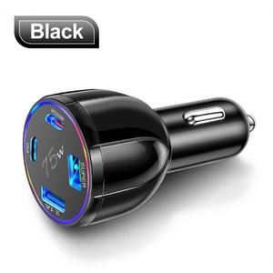 4-Port <b>Type</b>-<b>C</b> + USB QC3.0 3 Fireproof Magnetic Car Phone Charger <b>Adapter</b> for Mobile Phone & Laptop - Product Image 5