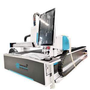 Smart Tech Automated Fiber Laser Cutter 1500W Water AI PLT Cypcut Source for Tube Sheet Metal Cutting Machine Smart Fiber La - Product Image 1