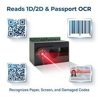 Módulo Escáner de Códigos de Barras 1D y QR 2D MA108, Tamaño de Papel A4, 640*480, USB, para Terminales Portátiles y Kioscos, en Stock