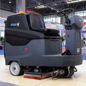 T8r chi phí hiệu quả đi xe trên sàn gỗ cứng Scrubber sàn Scrubber Máy sấy quét cho khách sạn hành lang - Product Image 1