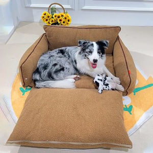 Camas para Gatos al por Mayor, Cama <span class=keywords><strong>de</strong></span> Felpa Suave Multifuncional <span class=keywords><strong>de</strong></span> Doble Capa, Sofá Ortopédico para Mascotas, Camas Tipo Nido para Gatos y Perros Pequeños - Product Image 2