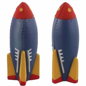 Pelota Antiestrés de Espuma PU con Forma de Cohete, Regalos Promocionales con Logotipo Personalizado - Product Image 4