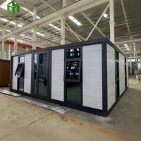 Casas Prefabricadas Expandibles de 20 pies con 2 Habitaciones, Cocina, Baño y Sala de Estar