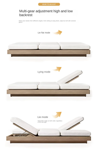 Sedia a sdraio da piscina <span class=keywords><strong>in</strong></span> resina di <span class=keywords><strong>polipropilene</strong></span> lettini da sole produttori di sedie a sdraio pieghevole <span class=keywords><strong>in</strong></span> alluminio con tettoia parasole - Product Image 4