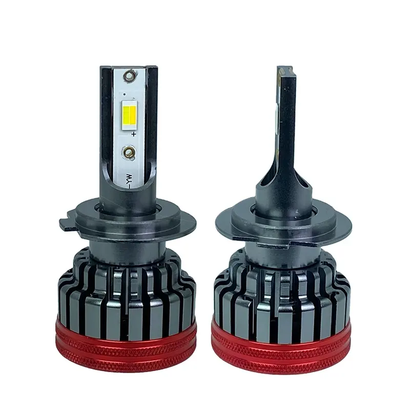 Faróis automotivos de alta qualidade 880 H1 H3 H7 H11 9005 9006 Farol automotivo LED lâmpadas automotivas de três cores