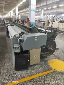 Picanol-280cm sử dụng máy bay phản lực không khí khung dệt để bán Dobby & <span class=keywords><strong>Cam</strong></span> đổ 2 sợi ngang feeders heald Khung 4-8 cái Warp beam1: 1 vải Con lăn 1:1 - Product Image 2