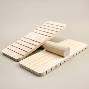 햄스터 나무 균형 보드 작은 애완 동물 황금 곰 나무 장난감 세트 균형 보드 제조 업체 도매 - Product Image 3