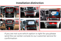 Radio para Auto DUDUAUTO DUDU7 A7870 AKM7739 VELVET DSP TDA7808 con Amplificador de 15 Pulgadas para Toyota Land Cruiser 2007-2015