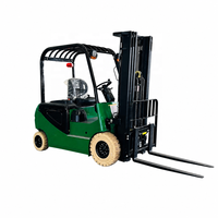 Chariot élévateur électrique 2,5 tonnes avec chargeur rapide 100A en option, batterie lithium 200A, mât duplex 3m, pneus pleins, capacité 2500kg