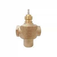 Vanne de régulation de température électrique SIEMENS VVI41.50, PN16, corps en bronze, filetage interne avec actionneur SAX61.03 DC 0-10V/4-20mA