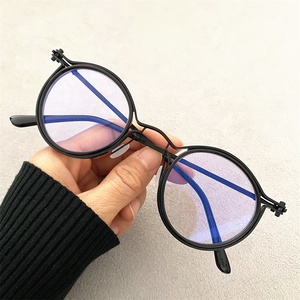<span class=keywords><strong>Lentes</strong></span> fotocromáticas aleación punk retro redondo Oro Negro lunettes antireflejos <span class=keywords><strong>hombre</strong></span> 2024 gafas fotogray antirreflectantes para <span class=keywords><strong>hombre</strong></span> - Product Image 6