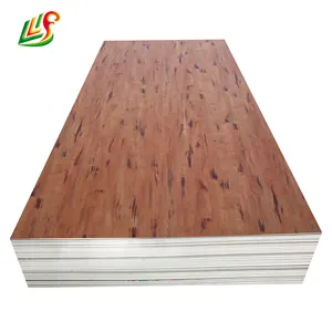 Wooden design PVC marble sheet for interior walls decoration