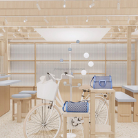 JJH Magasin complet de chaussures tendances Sacs à main de luxe de marque Marques célèbres pour femmes Présentoir de meubles de luxe en bois