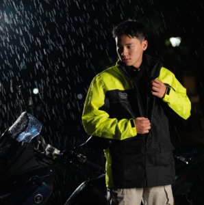 Combinaison imperméable <span class=keywords><strong>pantalon</strong></span> et veste de <span class=keywords><strong>pluie</strong></span> réfléchissante pour <span class=keywords><strong>moto</strong></span>, imperméable pour homme et femme - Product Image 3