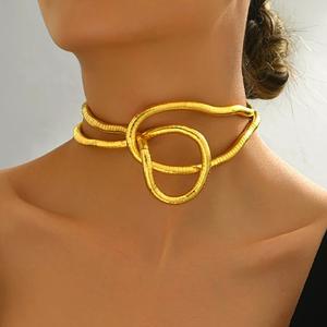 Gran oferta, collar de serpiente bobinado arbitrario, collar suave para mujer, collar flexible - Product Image 3