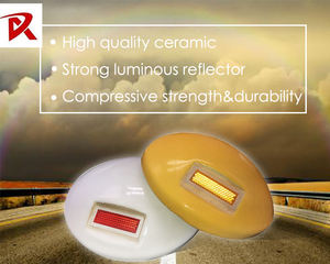 <span class=keywords><strong>Reflector</strong></span> de ojo de gato redondo 2024 Marcador de pavimento elevado Pernos de carretera de cerámica - Product Image 3