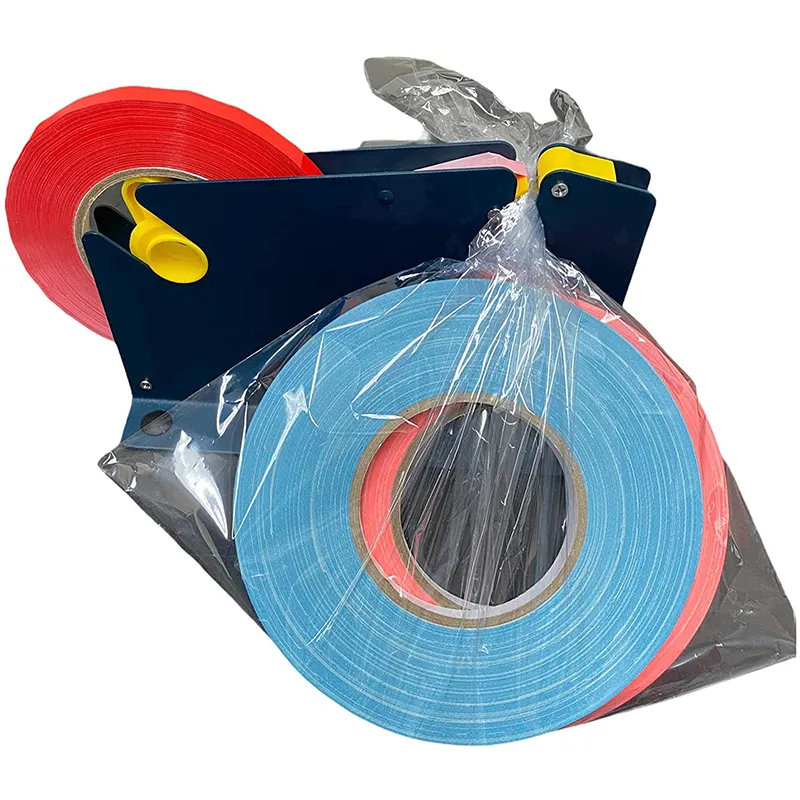 मुद्रण योग्य रंग फिल्म पीवीसी बैग गर्दन सील टेप के लिए प्लास्टिक बैग सील और Bundling
