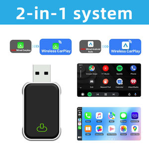 Mini adaptateur USB Type-C sans fil 2-en-1 Android Auto & CarPlay pour voiture, Plug & Play avec WiFi6 Bluetooth5.4, garantie 1 an - Product Image 5