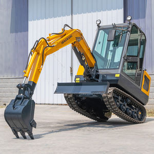 2024 miglior mini escavatore cinese con l'asta di escavatori minuscoli 1000 kg1.8ton 18hp motore diesel da 2.0 tonnellate un mini escavatore prezzi - Product Image 3