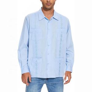 <span class=keywords><strong>Guayabera</strong></span> <span class=keywords><strong>de</strong></span> <span class=keywords><strong>lino</strong></span> <span class=keywords><strong>de</strong></span> <span class=keywords><strong>manga</strong></span> <span class=keywords><strong>larga</strong></span> personalizada para hombre <span class=keywords><strong>Guayabera</strong></span> para mujer - Product Image 5