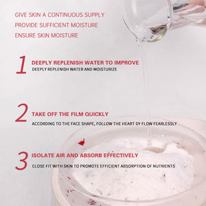 Marque privée Rose Gel soins <span class=keywords><strong>du</strong></span> <span class=keywords><strong>visage</strong></span> 500g masque hydratant blanchissant Anti-rides cristal poudre vitamine C masque Peel-Off pour le <span class=keywords><strong>visage</strong></span> - Product Image 6