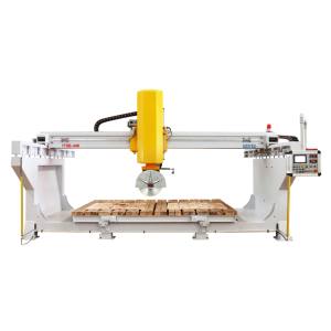Scie à pont infrarouge Wanlong 3 axes coupe-carreaux découpeuse de pierre laser automatique pour dalles de granit, marbre et quartz - Product Image 5
