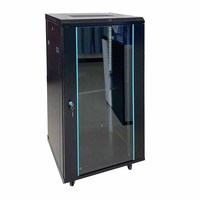 Armoire serveur réseau murale personnalisée 18U 600x450x1000mm en acier pour centre de données CCTV et télécommunications – En stock