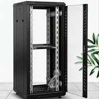 Armoire de sol de 19 pouces, 1,4 m de profondeur, 1440*600*800 mm, en tôle d'acier laminée à froid SPCC, pour armoires réseau de centre de données.