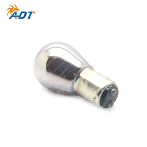 หลอดไฟฮาโลเจน PY21/5W BAY15d S25 สีเงินโครเมียมอำพัน สำหรับรถยนต์หรูและมอเตอร์ไซค์ 12V/24V ใช้ได้กับ Audi A6 รับประกัน 2 ปี - Product Image 2