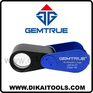 ternacional de Calidad certificado Diamante lupa con luz LED GIACertified diamante lupa profesional de la joyería lupa DK09103-L - Product Image 4