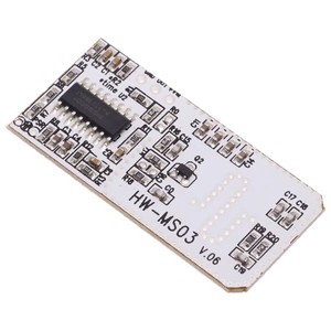 โมดูลเซ็นเซอร์ตรวจจับความเคลื่อนไหวสำหรับ <span class=keywords><strong>Arduino</strong></span> HW-MS03 2.4GHz ถึง5.8GHz โมดูลเรดาร์ไมโครเวฟสำหรับ <span class=keywords><strong>Arduino</strong></span> - Product Image 2