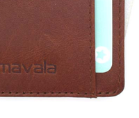 Dompet penyimpan kartu bisnis, aksesori bisnis minimalis kulit PU ramping memblokir RFID