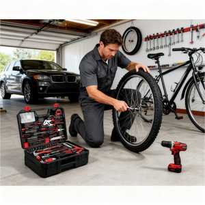 Hot Bán Công Cụ Thiết Lập Với Ngăn Kéo Hộ Gia Đình Phần Cứng Dụng Cụ Tay Với 12V Điện Không Dây Khoan 276 Pcs Thiết Lập Công Cụ Cơ Khí Thiết Lập Hộp - Product Image 1