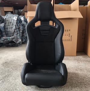 Sedili Sportivi per <span class=keywords><strong>Auto</strong></span> Stile Sportster Cs 1039RTF, in Pelle di Lusso e Scamosciato, Design Regolabile e Confortevole - Product Image 1