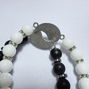 Conjuntos de joyería de moda Yin Yang Tai Chi <span class=keywords><strong>Charm</strong></span> <span class=keywords><strong>Bracelet</strong></span> Hecho a mano de larga distancia <span class=keywords><strong>Touching</strong></span> Stone Turquoise Beaded <span class=keywords><strong>Bracelet</strong></span> para parejas - Product Image 4