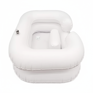 Équipement de salon de beauté, bac à shampoing mobile, évier de lavage de cheveux portable réglable avec réservoirs pour mobilier de salon - Product Image 1