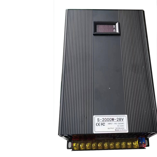 High Quality Large Power 2000W AC-DC 24V 60Hz Single Output DC-DC Power Supply for Industrial Use Motor Car 220V/230V Input