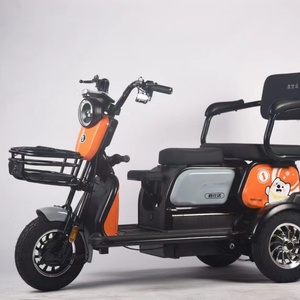 Triciclo Eléctrico de Último Diseño 2023, 3 Ruedas, para Adultos, 800W, Carrocería Abierta, Trimoto Eléctrica, Batería de 48V20Ah, Autonomía de 50km, para Personas Mayores - Product Image 3