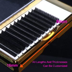 Professional Laahes Russian Silk Lash <strong>Extensions</strong> Tray Supplies Mega Volume Wispy 0.03 Faux <strong>Mink</strong> <strong>Eyelash</strong> <strong>Extension</strong> Product - Product Image 6