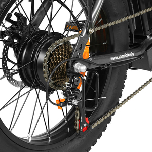 สำหรับจักรยานไฟฟ้า samebike 36V สำหรับผู้ใหญ่จักรยานในเมืองเหล็กคาร์บอนพร้อมมอเตอร์ไร้แปรงถ่านความเร็ว7ระดับและรวมระยะ50กม. - Product Image 6