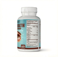 Lutéine 20mg : Vitamine pour les yeux, soutient la vision et filtre la lumière bleue pour soulager la fatigue oculaire – Gélules OEM sous marque privée pour adultes