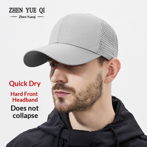 <span class=keywords><strong>Gorra</strong></span> de béisbol de 6 paneles para hombre, nueva, de verano, <span class=keywords><strong>con</strong></span> parte trasera perforada, de malla, de secado rápido, ligera, transpirable, <span class=keywords><strong>con</strong></span> protección solar. - Product Image 2