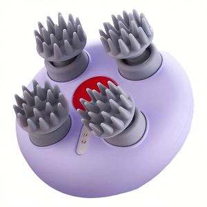 Masajeador Eléctrico de Mano Impermeable con Luz Roja para Cuero Cabelludo y Cuerpo con Batería de Iones de Litio para Uso en Seco/Húmedo - Product Image 1