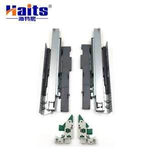 Glissières de <span class=keywords><strong>tiroir</strong></span> à montage sous plan, robustes, télescopiques, à canal, bleu zinc, <span class=keywords><strong>amortisseur</strong></span> <span class=keywords><strong>pour</strong></span> glissière de <span class=keywords><strong>tiroir</strong></span> - Product Image 5