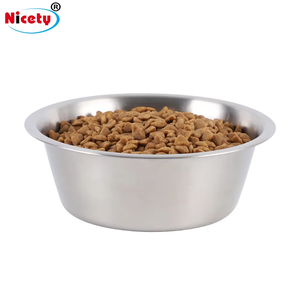 Mangkuk Anjing dari Baja Anti Karat Ramah Lingkungan - Berbagai Ukuran Mudah Dibersihkan untuk Anjing/Kucing/Hewan Kecil Penggunaan Dalam Ruangan Luar Ruangan Perjalanan - Product Image 4